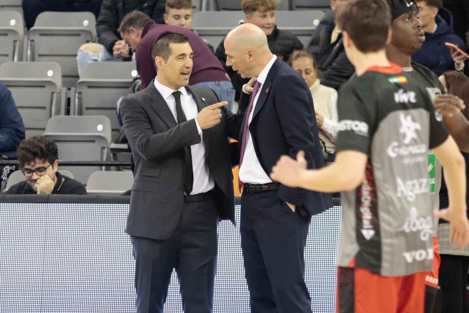 Las mejores imágenes del duelo disputado en el Palacio de los Deportes