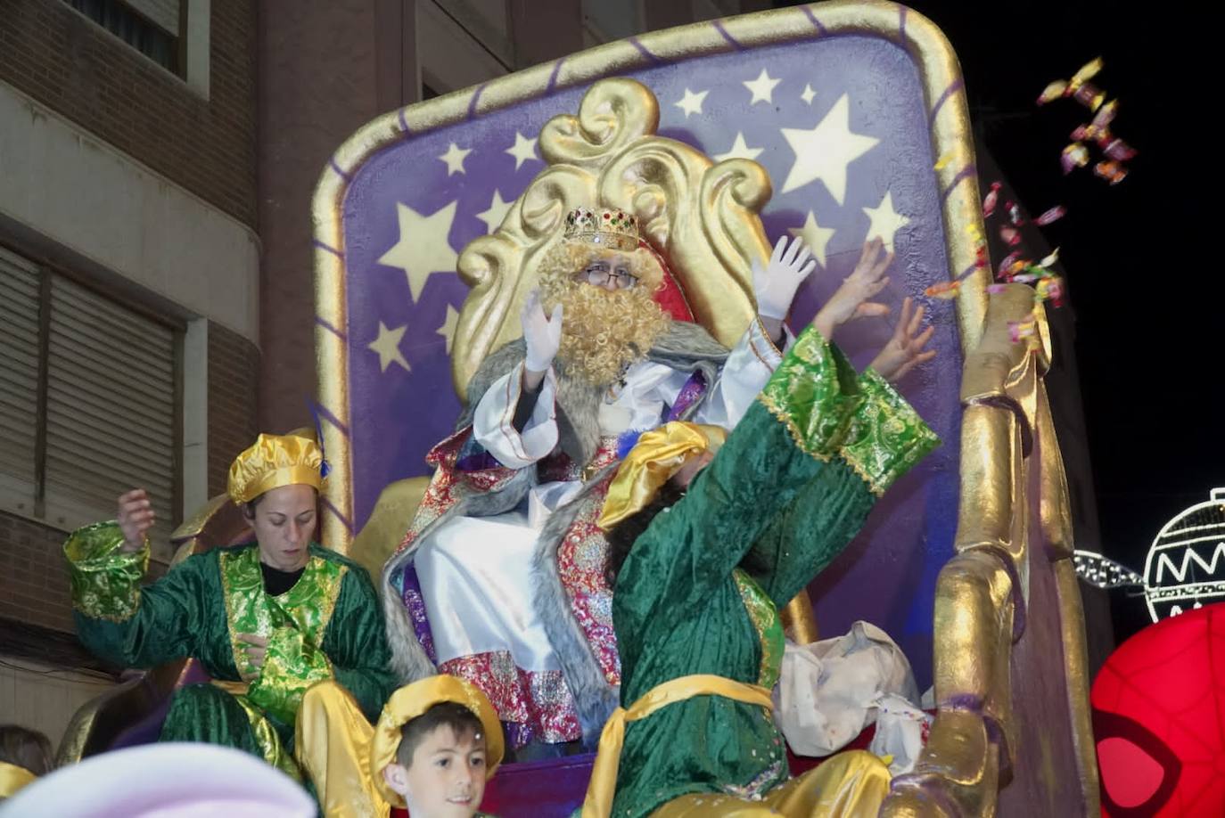 Desfile de Reyes Magos de Adra.