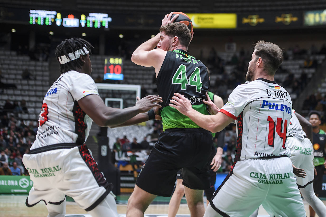 Partido de ACB Joventut-Covirán. 