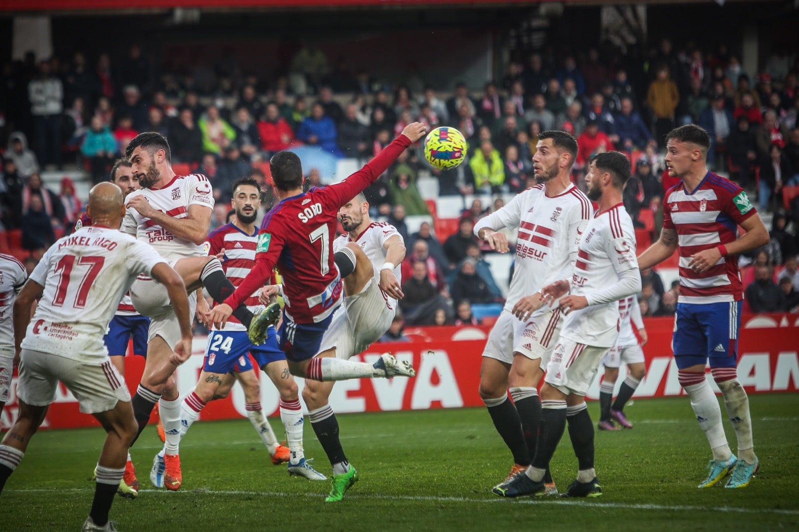 Las mejores imágenes del partido disputado en Los Cármenes