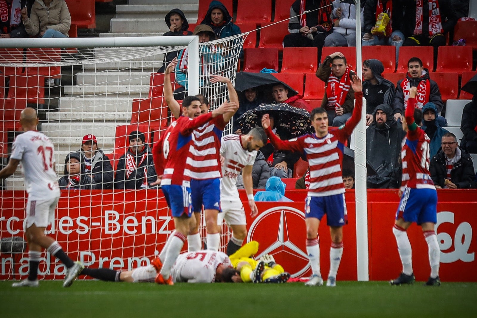 Las mejores imágenes del partido disputado en Los Cármenes