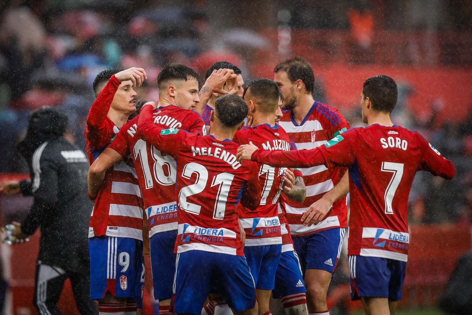 Las mejores imágenes del partido disputado en Los Cármenes