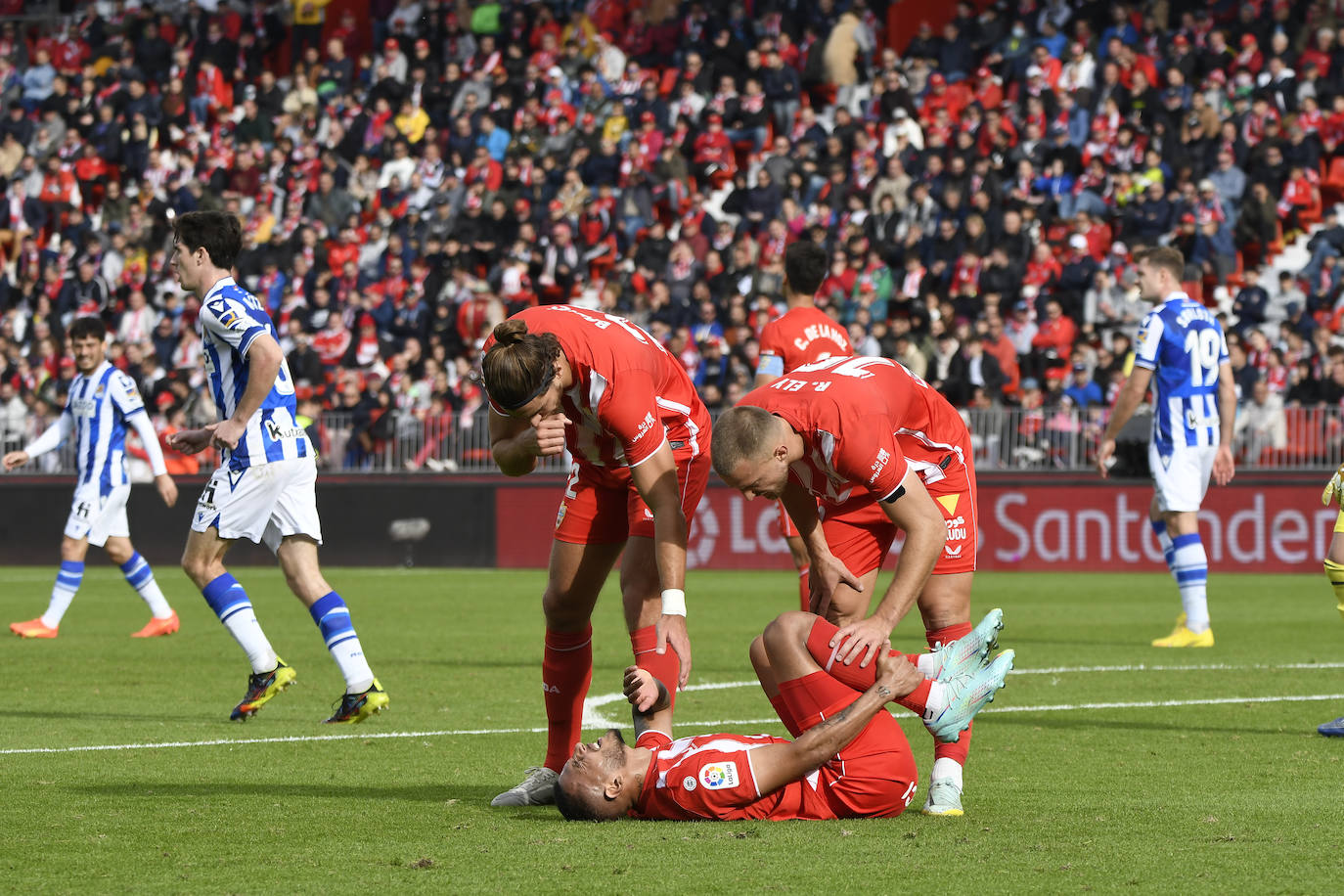 Las imágenes del Almería-Real Sociedad