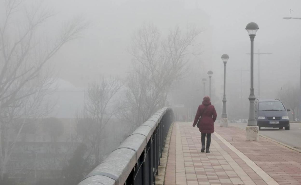 Persencia de niebla en Andalucía.
