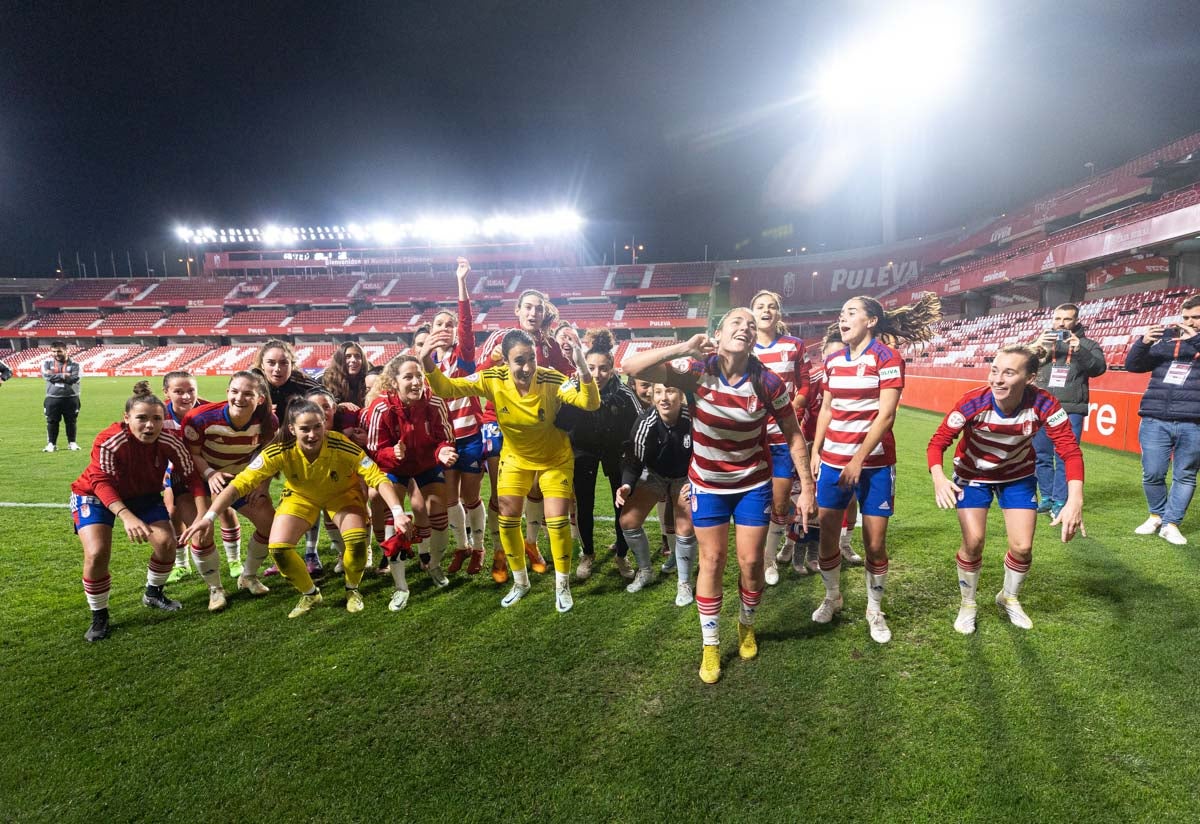 Las rojiblancas pasan de ronda tras un duelo disputado ante un Primera.