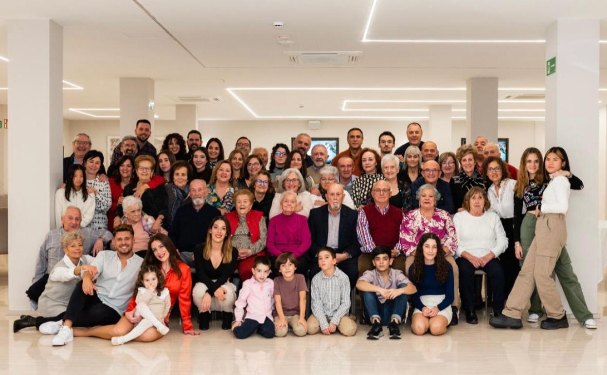 La reunión familiar en Montefrío.