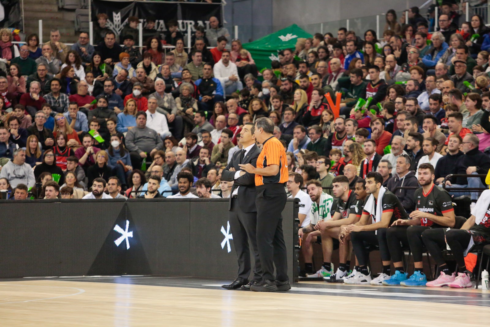 Las mejores imágenes del duelo disputado en el Palacio de los Deportes