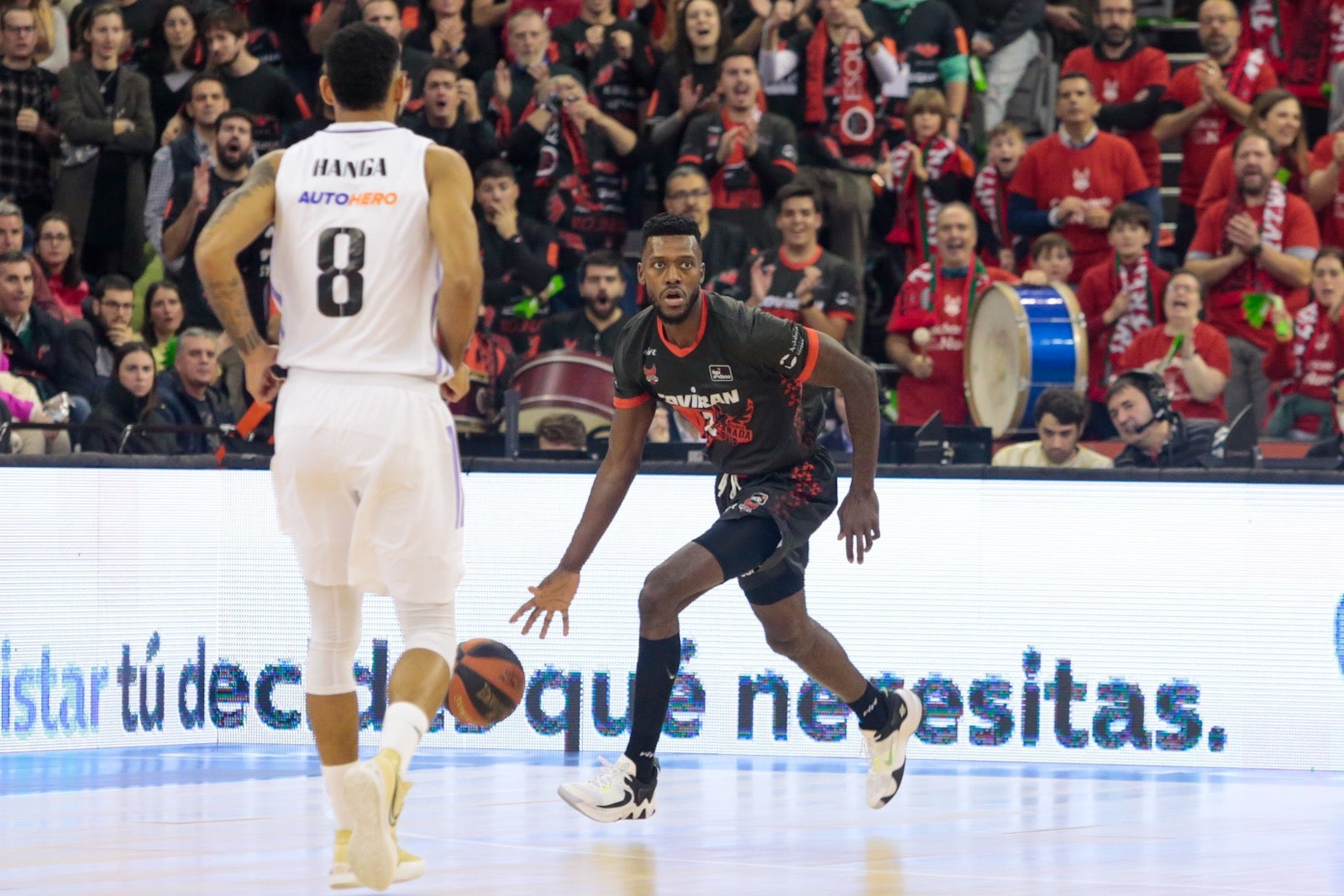 Las mejores imágenes del duelo disputado en el Palacio de los Deportes