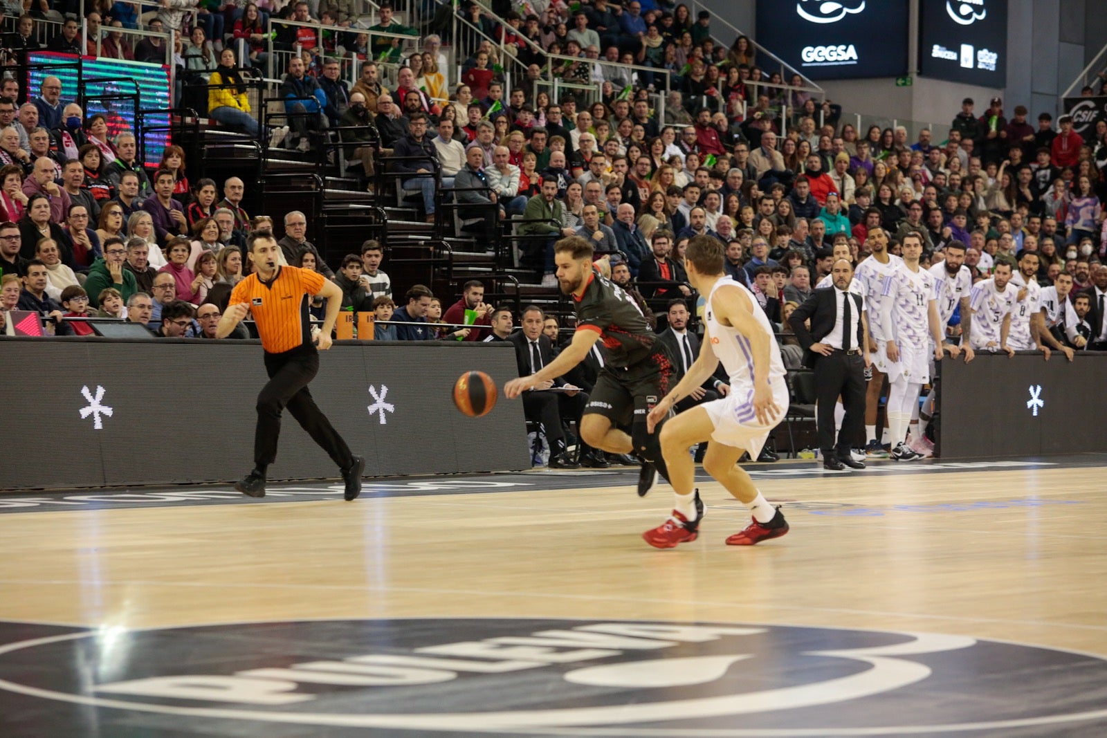 Las mejores imágenes del duelo disputado en el Palacio de los Deportes