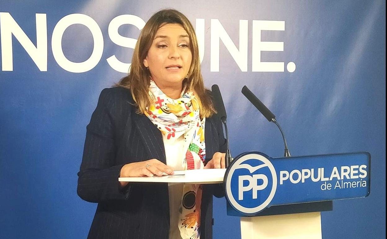 María del Mar López, portavoz del PP en Viator.