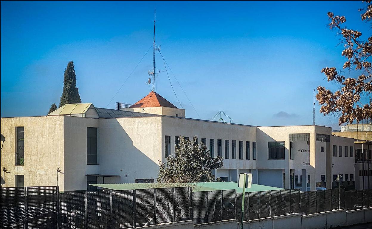 Fachada de las Jefatura de la Policía Local de Granada.