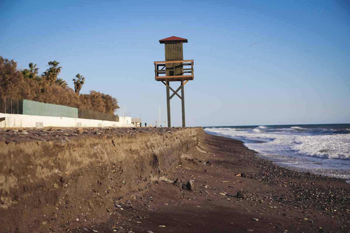 Fotos: El temporal destroza Playa Granada