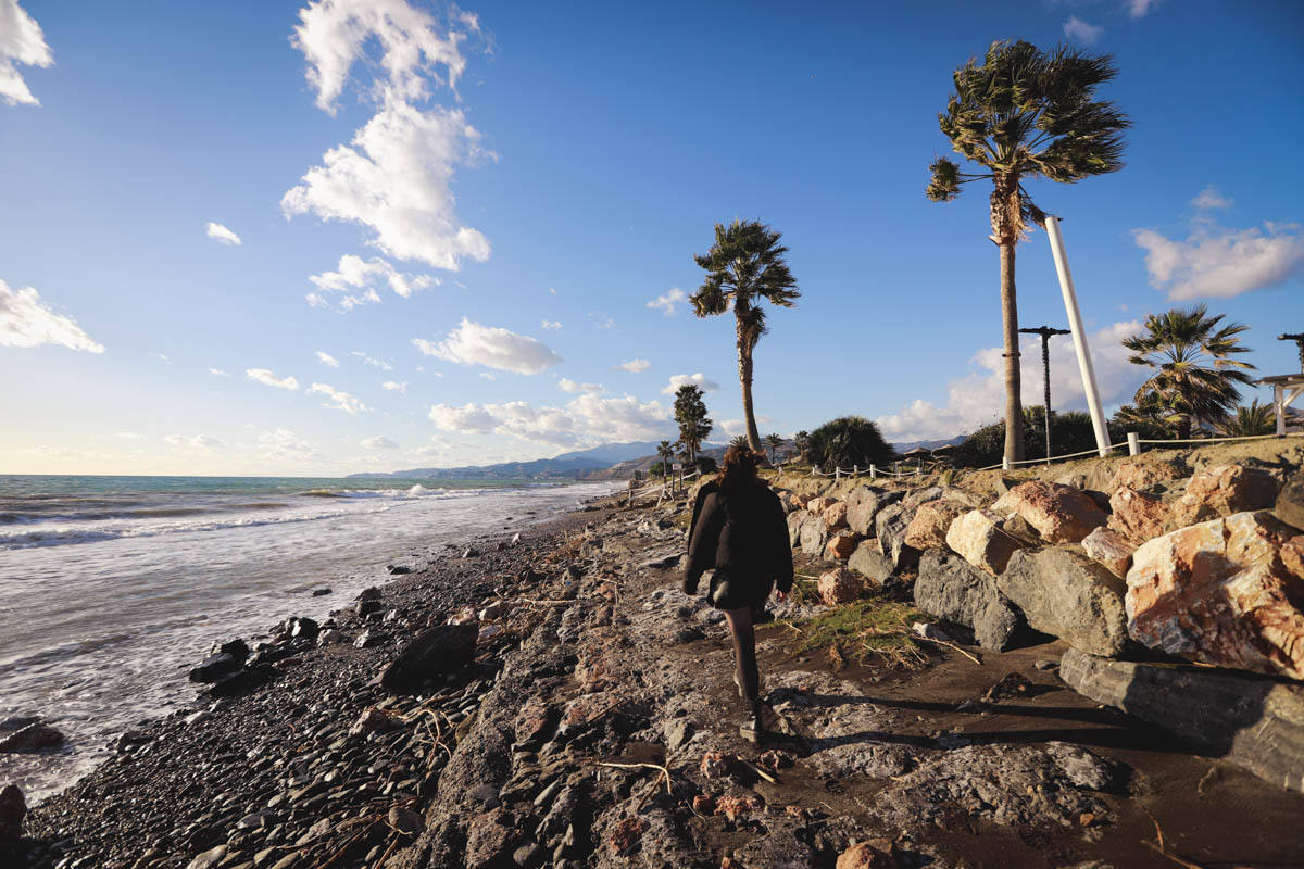 Fotos: El temporal destroza Playa Granada