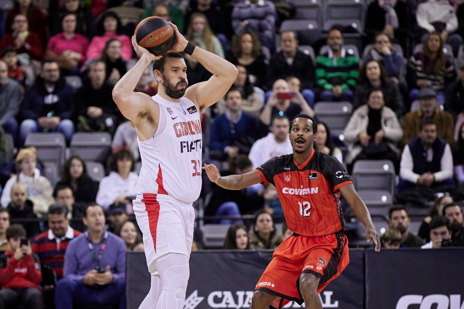 Las mejores imágenes del duelo disputado en el Palacio de los Deportes