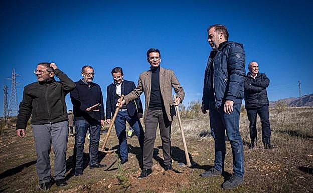 Paco Cuenca en el acto de este martes.