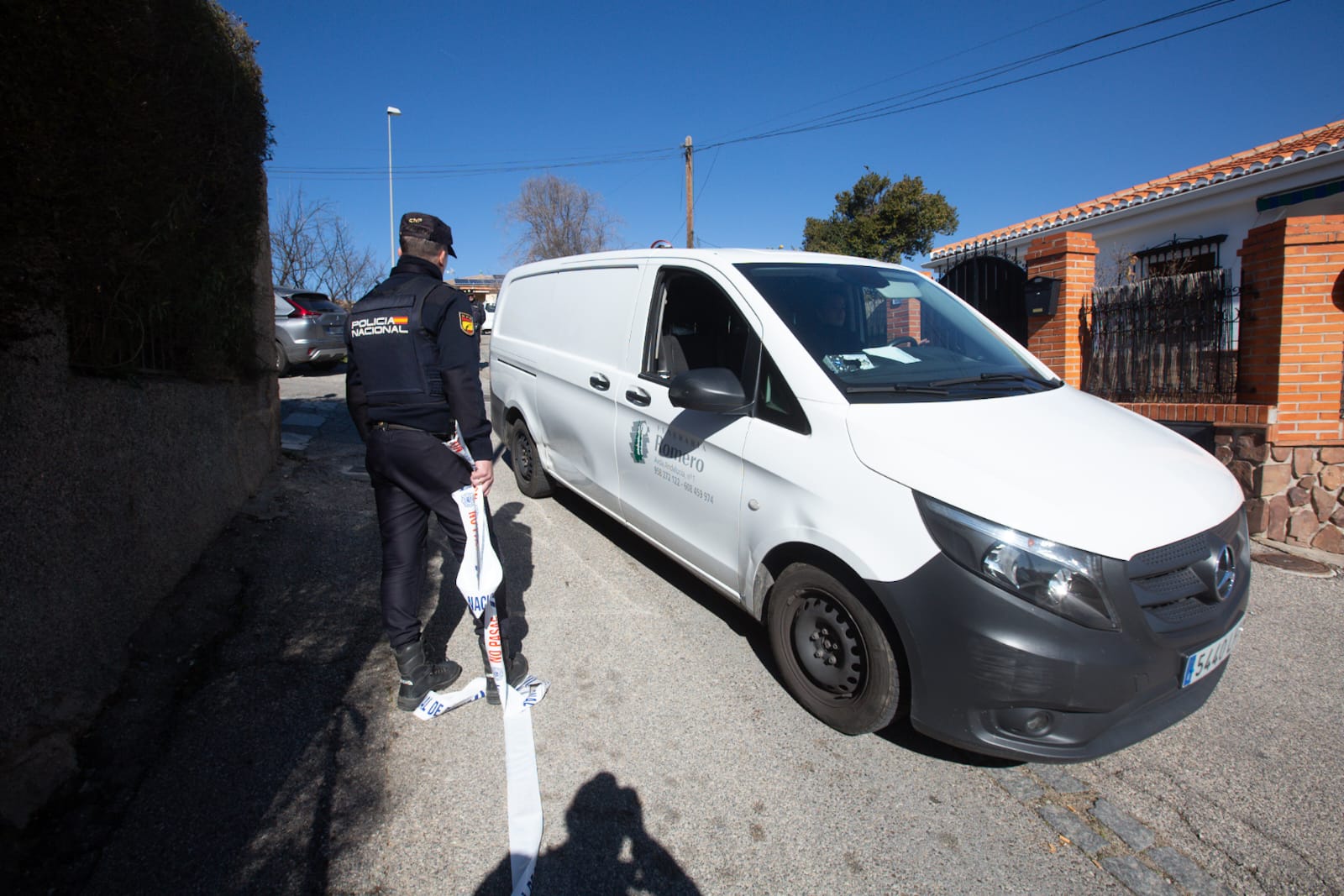 Policía Nacional se ha desplazado al lugar de los hechos y ha acordonado el lugar