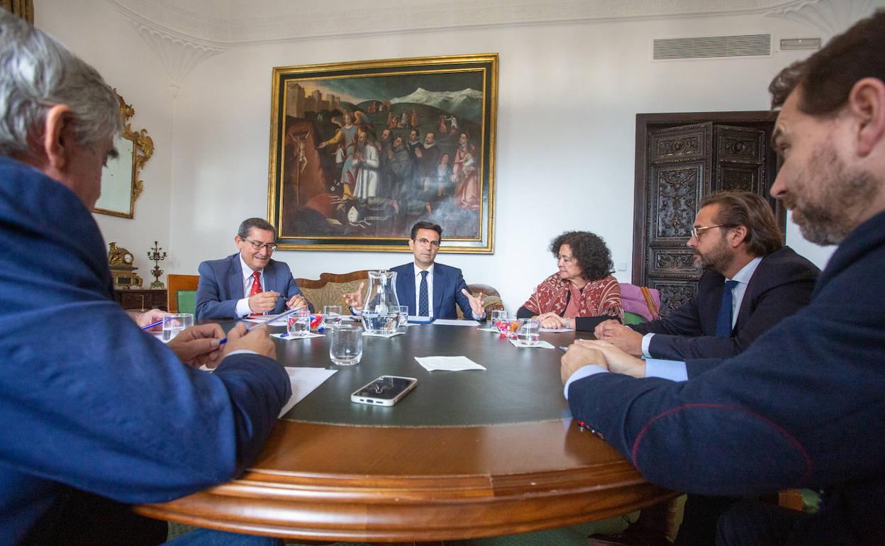 Última reunión del pacto de los Mártires, en diciembre pasado.