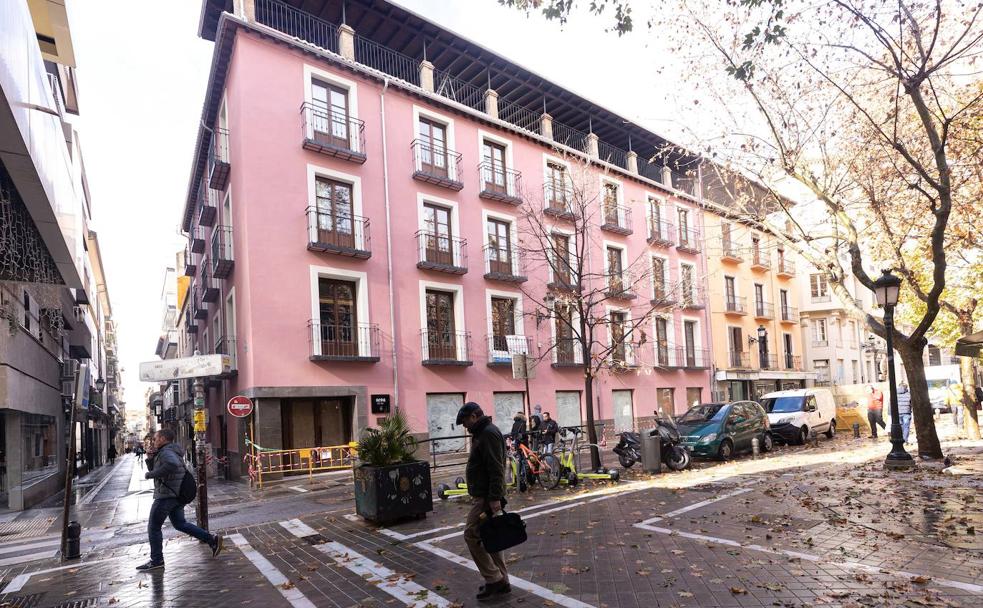 Fachada del nuevo hotel de cinco estrellas, Hotel Seda Club, en Plaza de la Trinidad