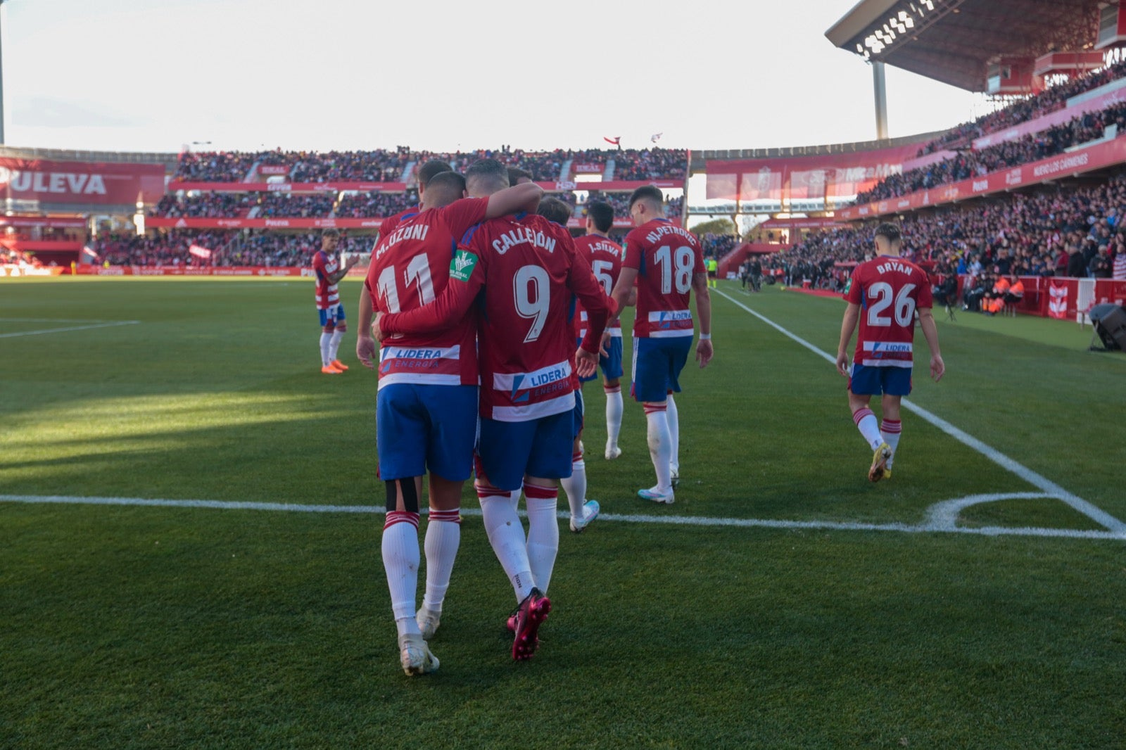 Las mejores imágenes del partido disputado en Los Cármenes