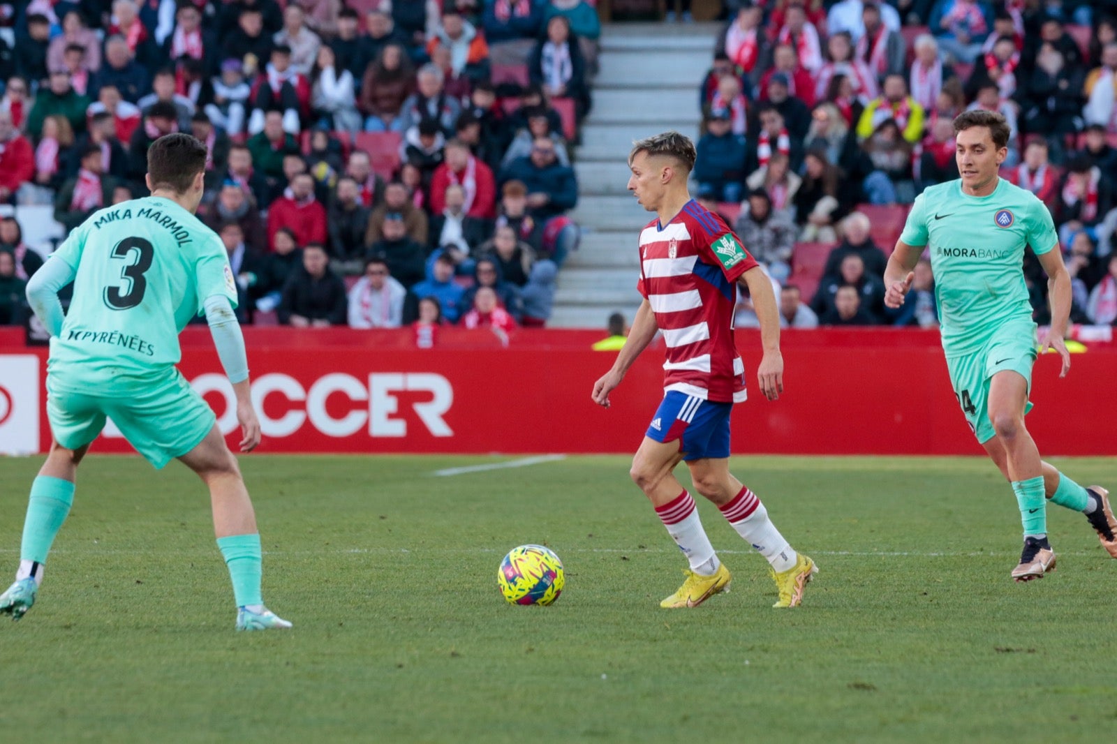 Las mejores imágenes del partido disputado en Los Cármenes