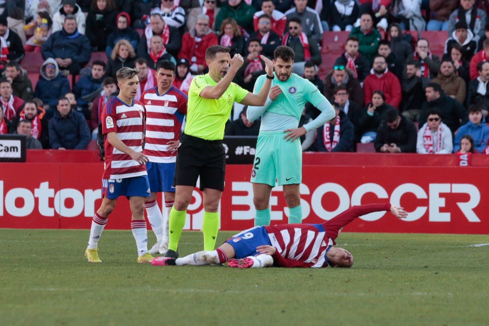 Las mejores imágenes del partido disputado en Los Cármenes