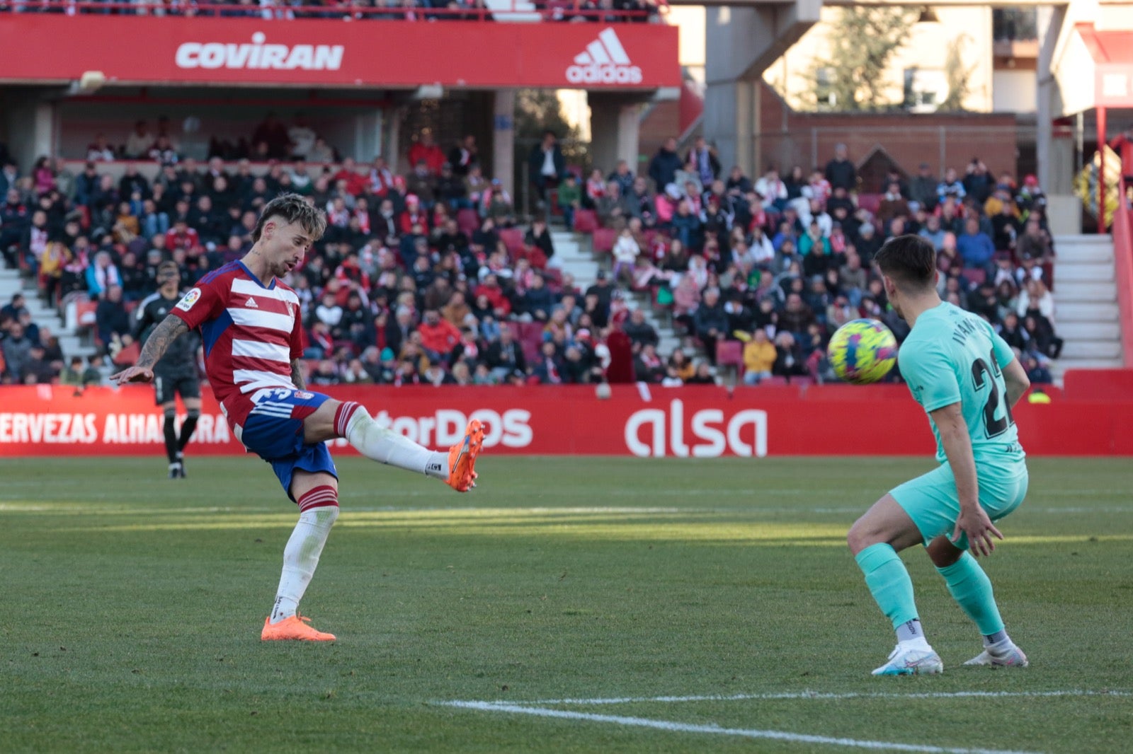 Las mejores imágenes del partido disputado en Los Cármenes