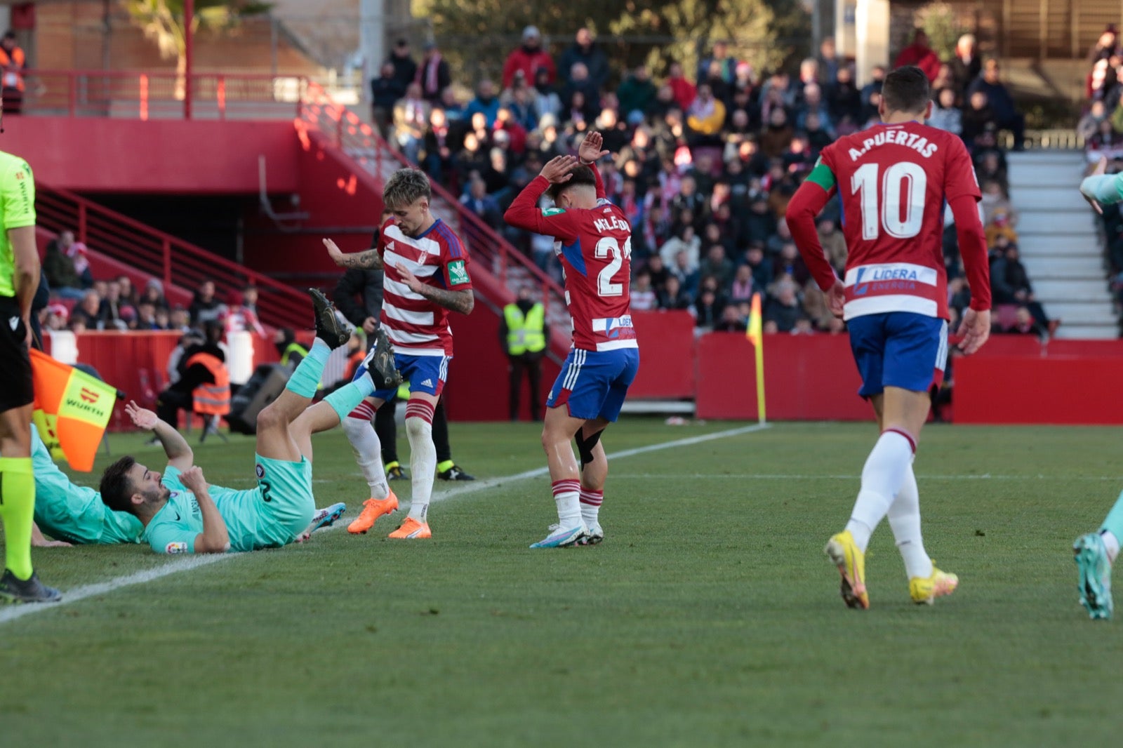 Las mejores imágenes del partido disputado en Los Cármenes
