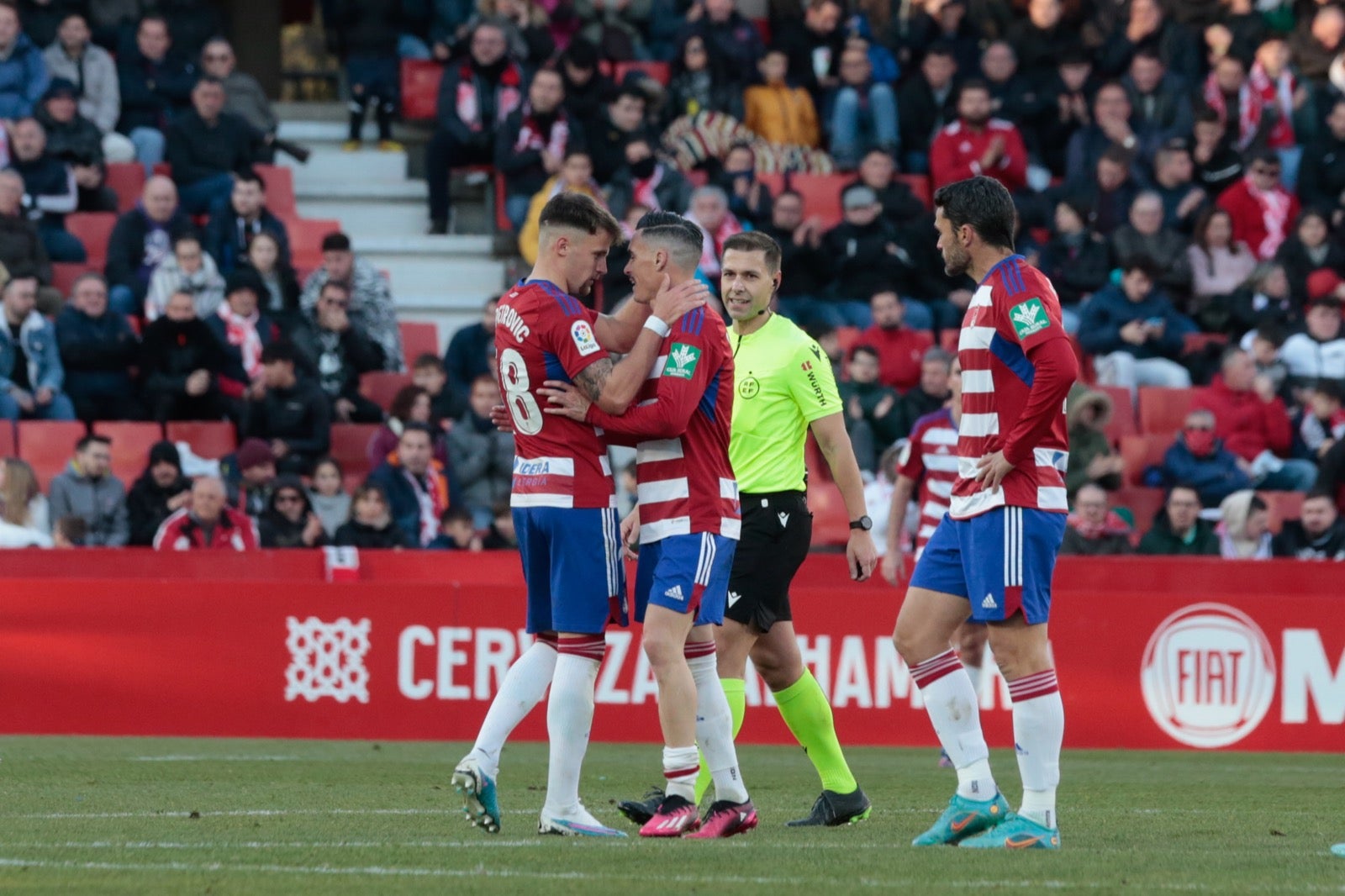 Las mejores imágenes del partido disputado en Los Cármenes