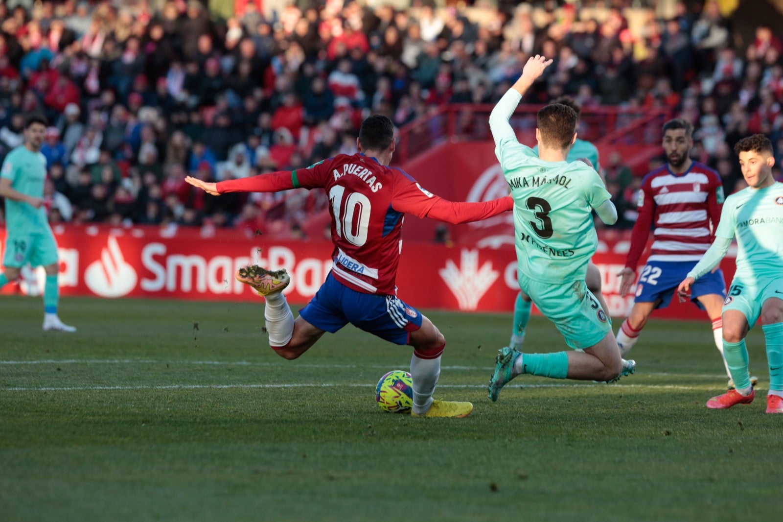 Las mejores imágenes del partido disputado en Los Cármenes