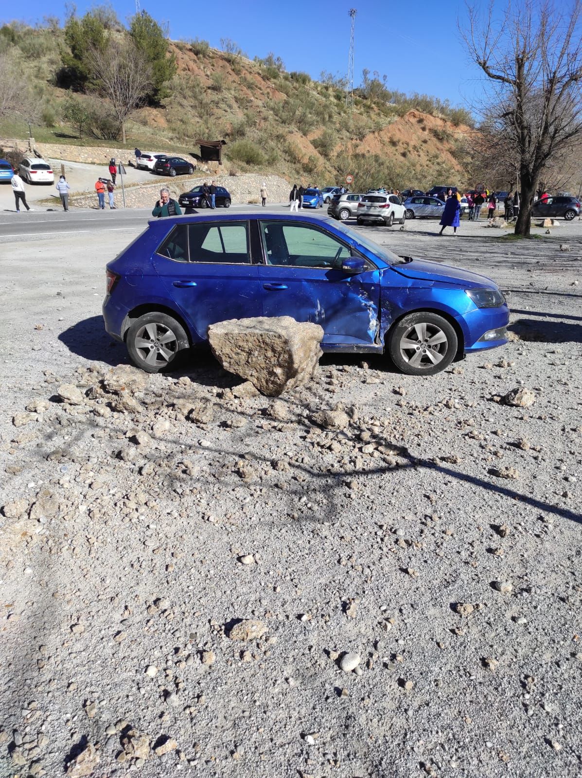 El suceso ha tenido lugar a la altura del restaurante La Higuera