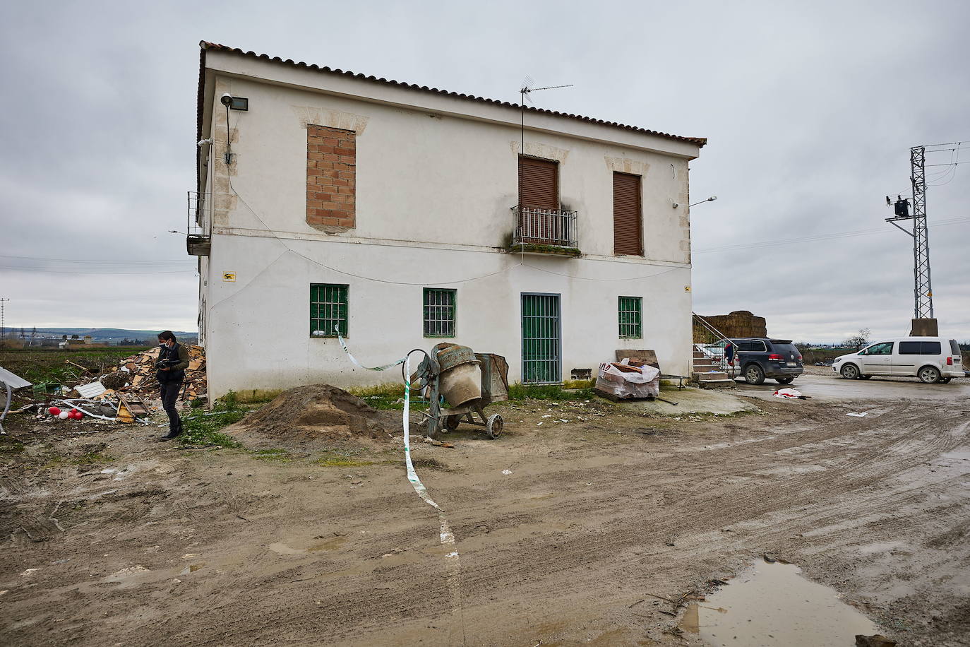 El cortijo Villa Josefina. 