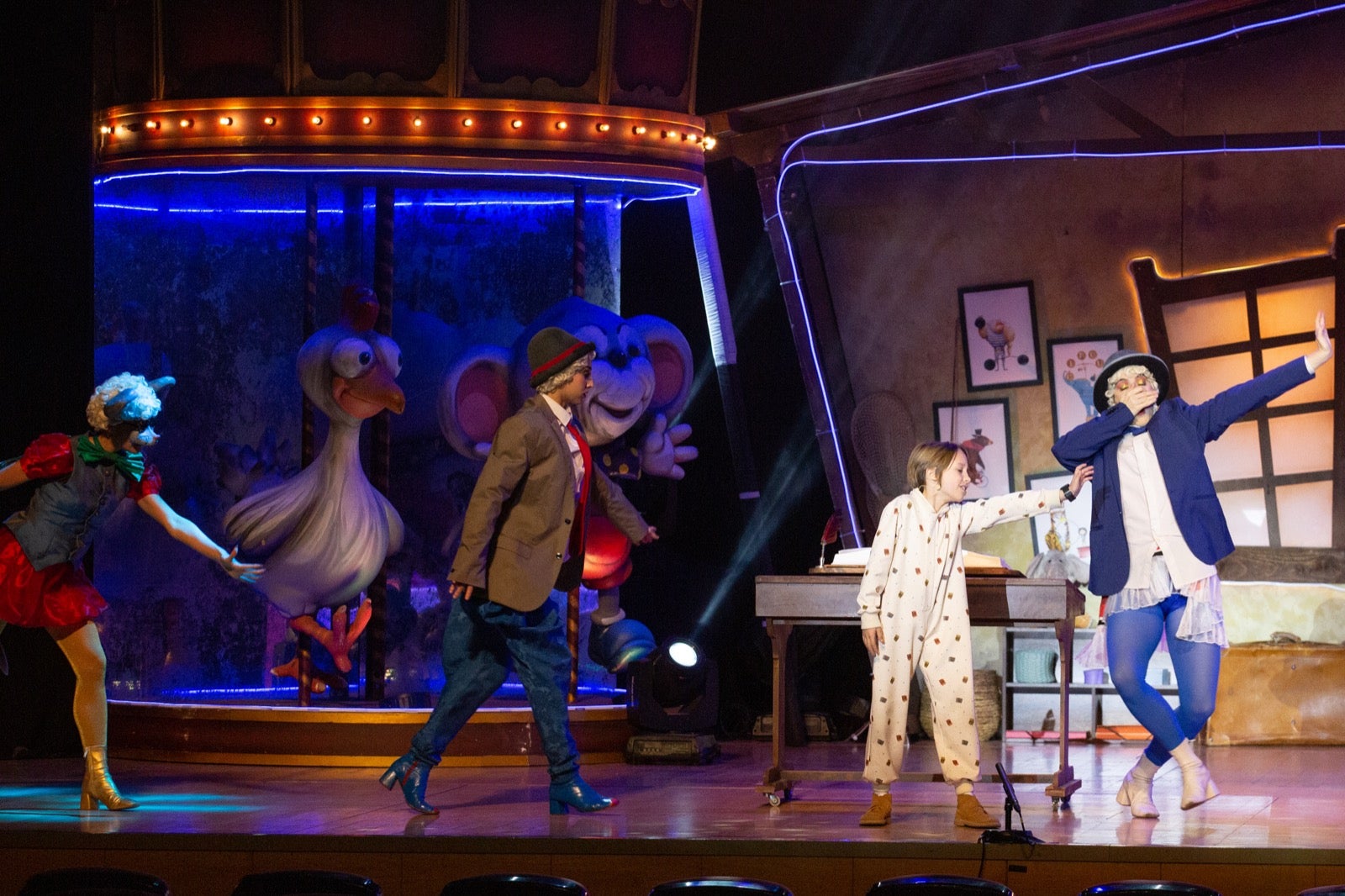 El espectáculo 'El Sueño de Miliki'. 