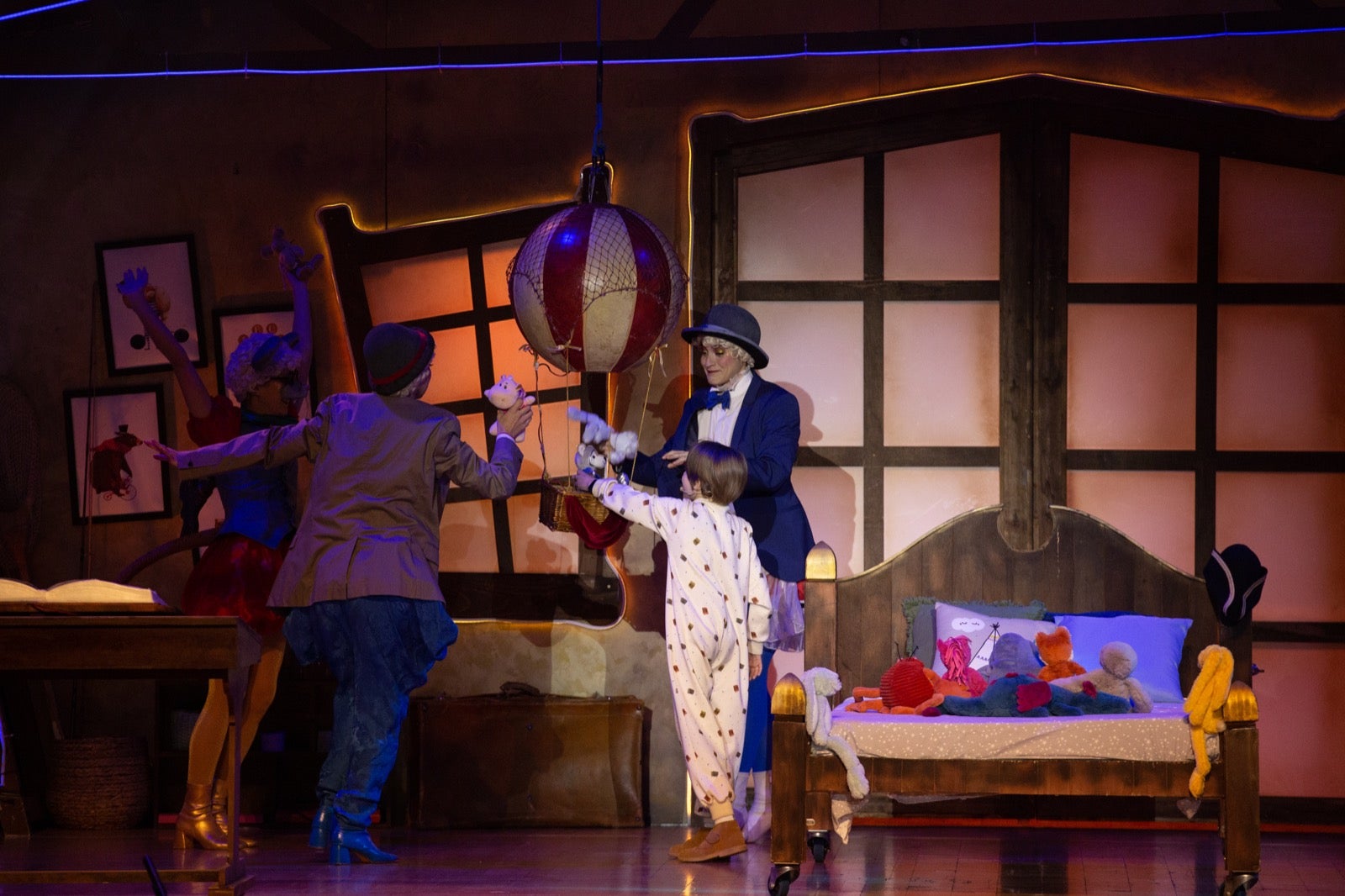 El espectáculo 'El Sueño de Miliki'. 