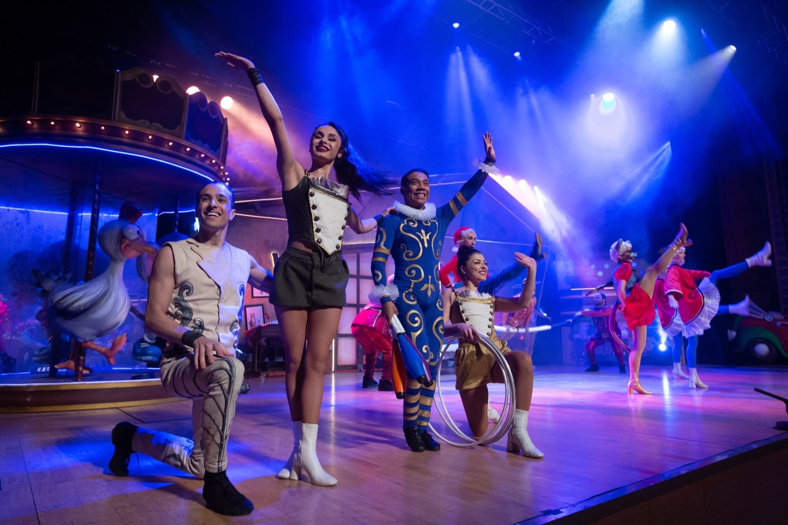 El espectáculo 'El Sueño de Miliki'. 