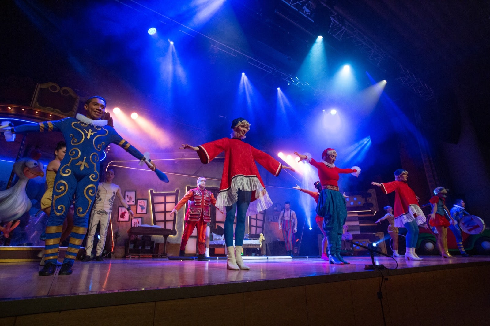 El espectáculo 'El Sueño de Miliki'. 