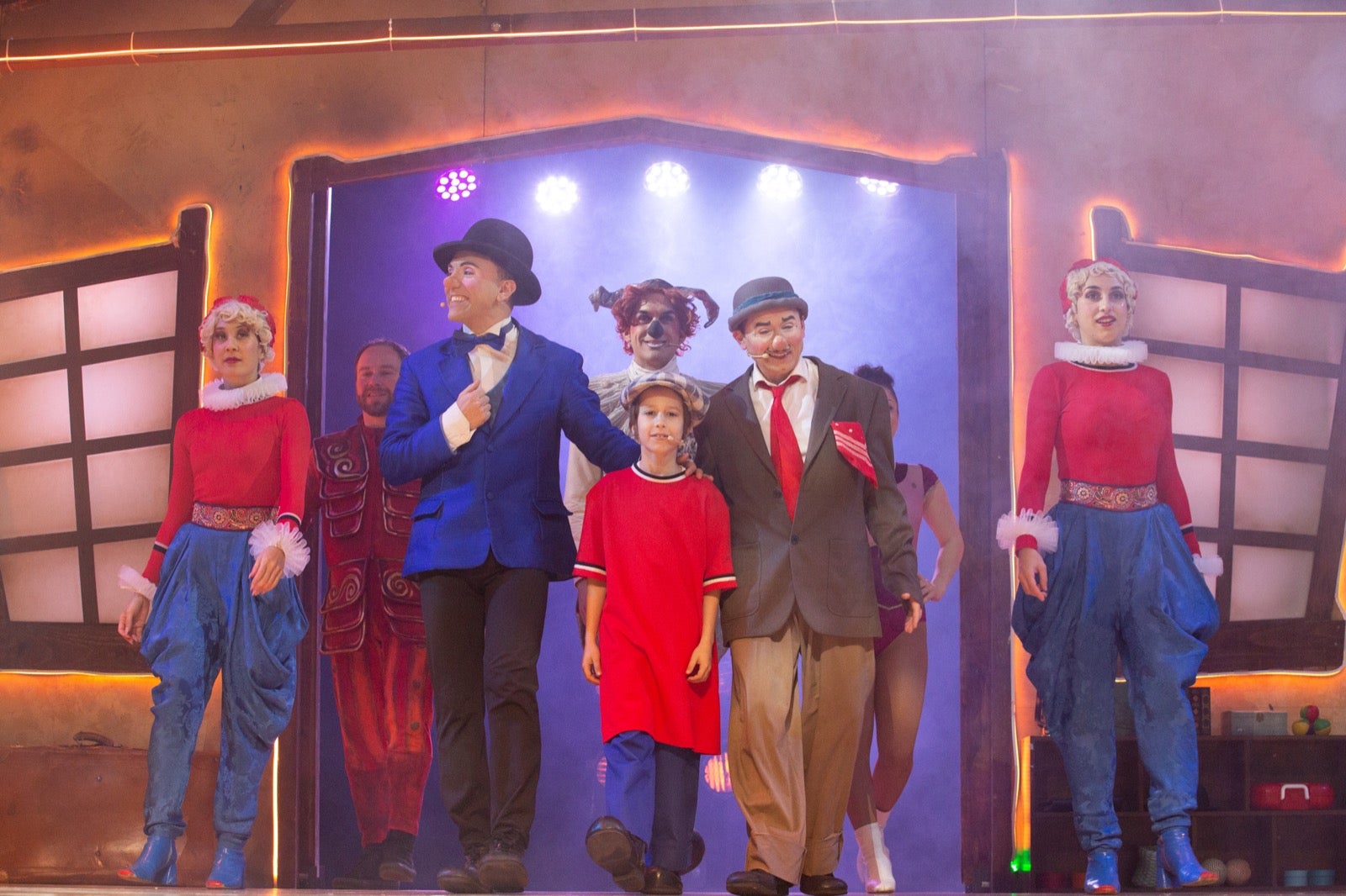 El espectáculo 'El Sueño de Miliki'. 