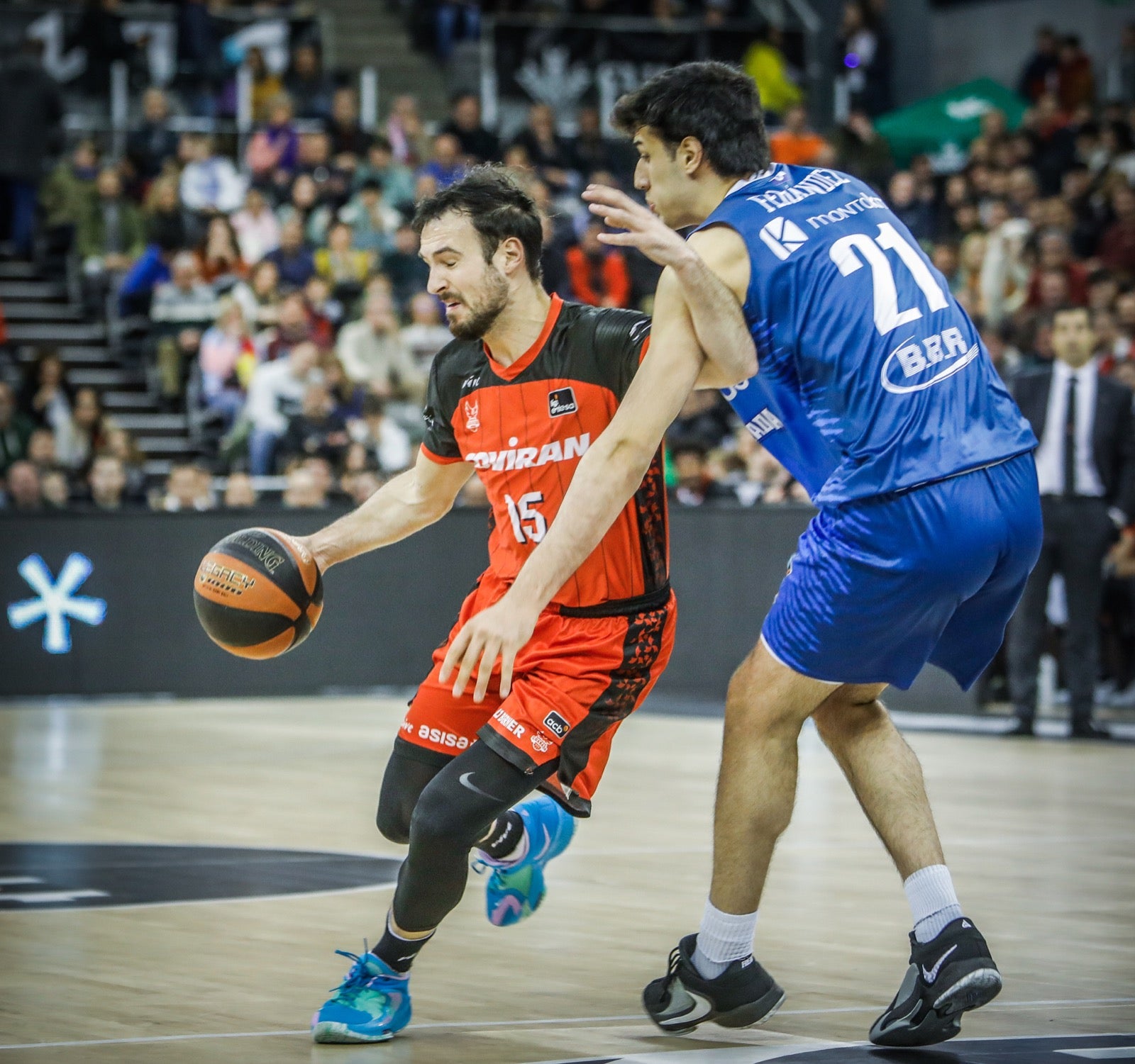 Las mejores imágenes del duelo disputado en el Palacio de los Deportes