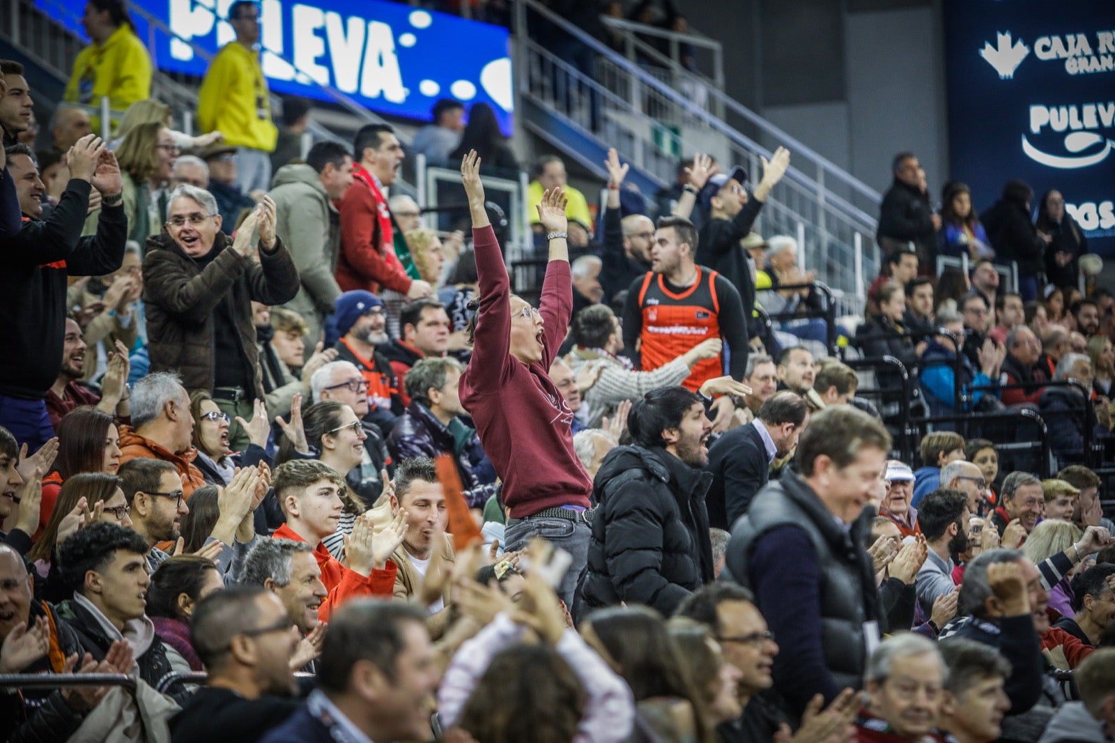 Las mejores imágenes del duelo disputado en el Palacio de los Deportes