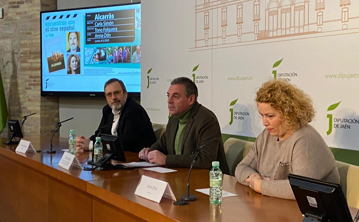 Presentación de la película en la Diputación de Jaén. 
