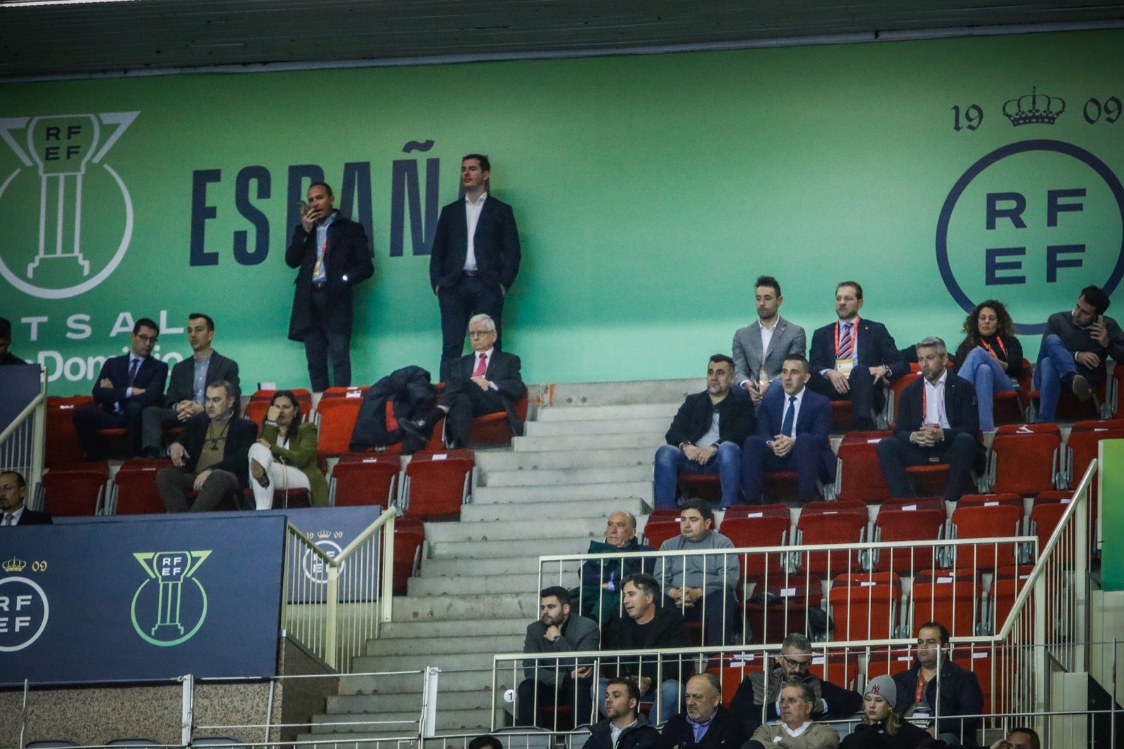 Momento del primer encuentro de la Copa de España, disputado entre el Barcelona y el Viña Albali de Valdepeñas.