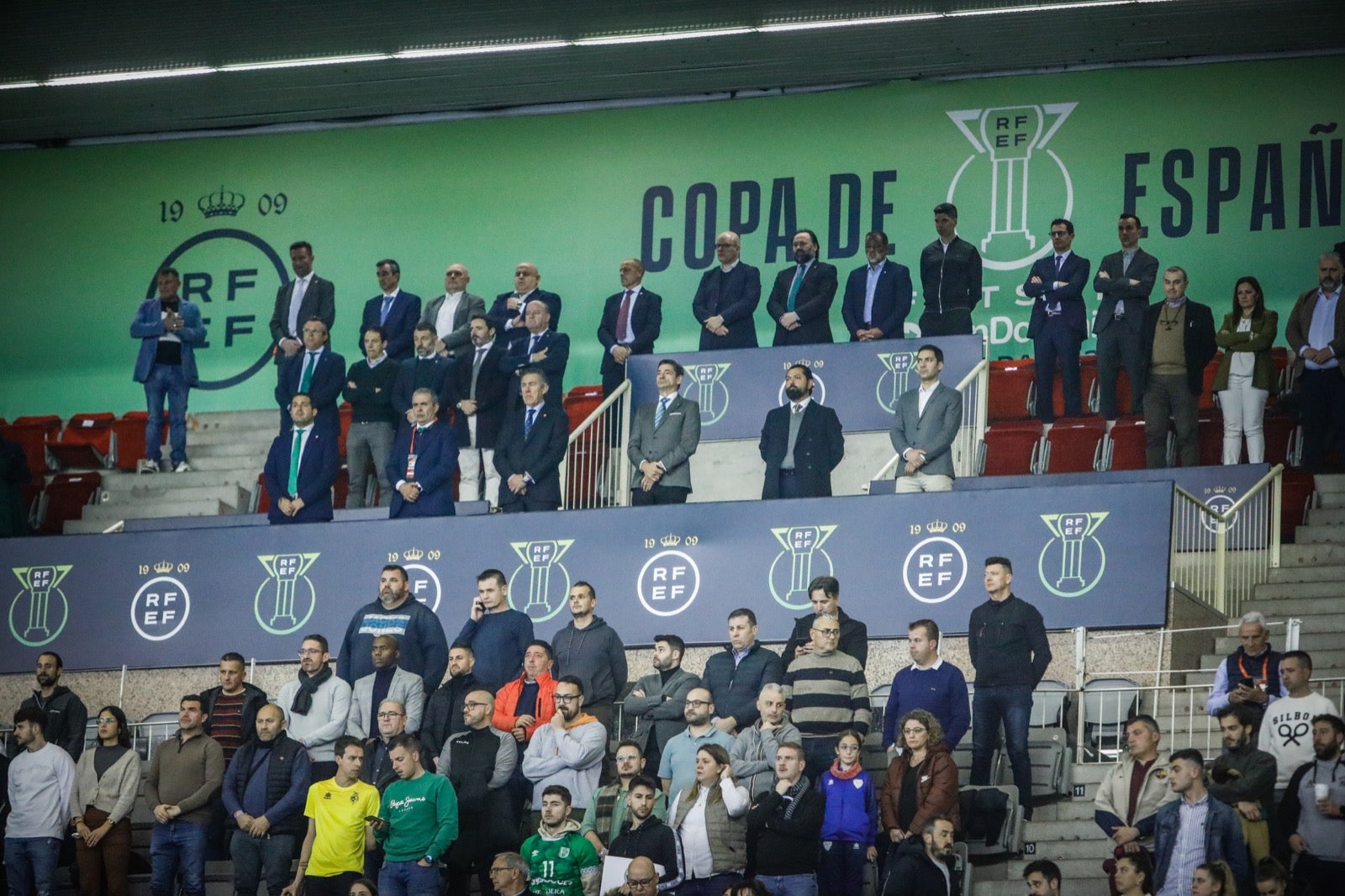 Momento del partido entre el Movistar y el Antequera.