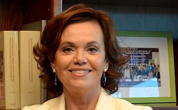 Inmaculada Montalbánm, vicepresidenta del Constitucional.