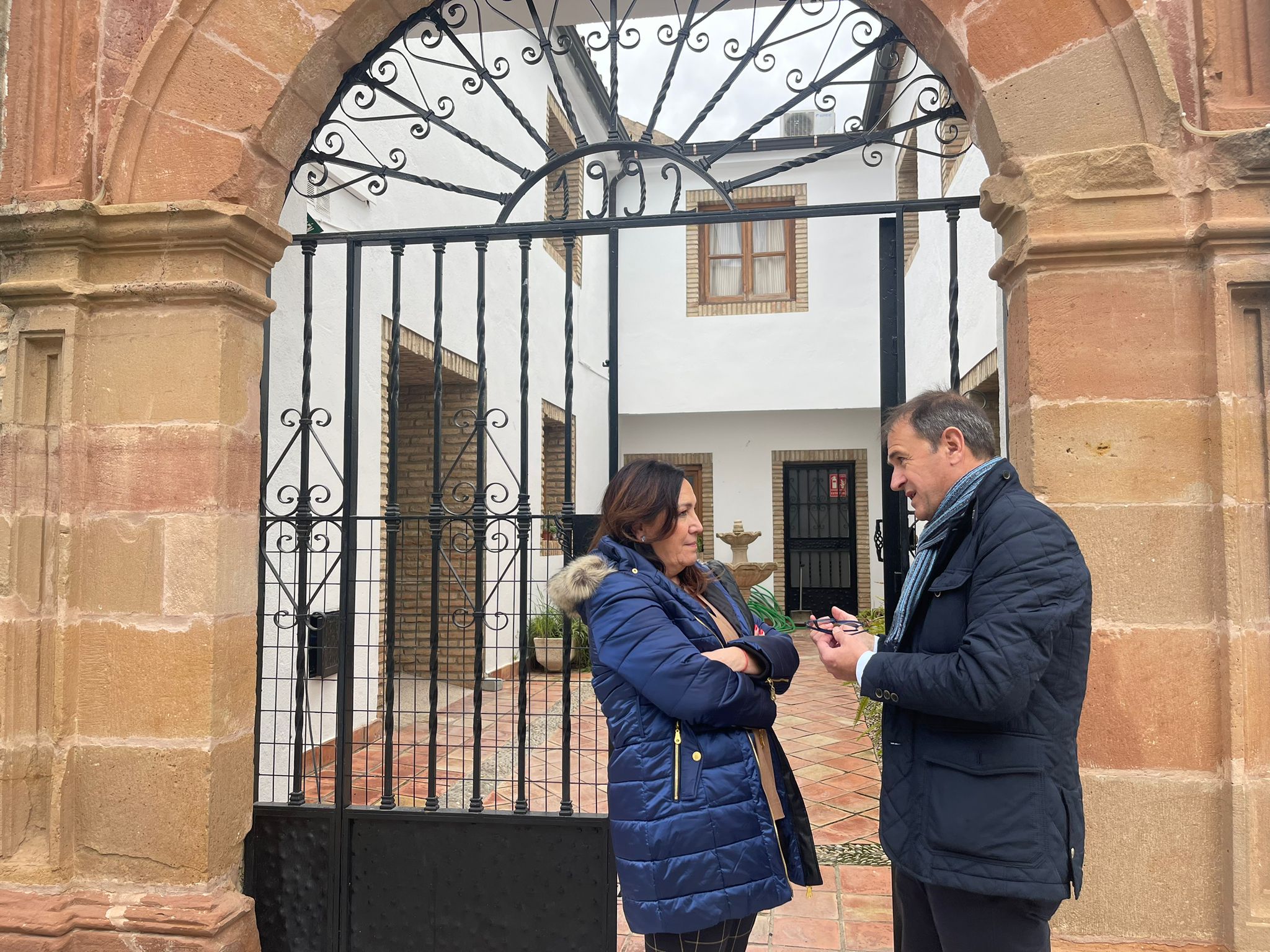 Catalina Madueño y Blas Alves. 