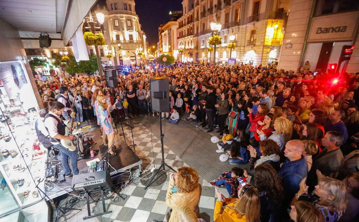 Noche en Blanco de una edición anterior en Granada