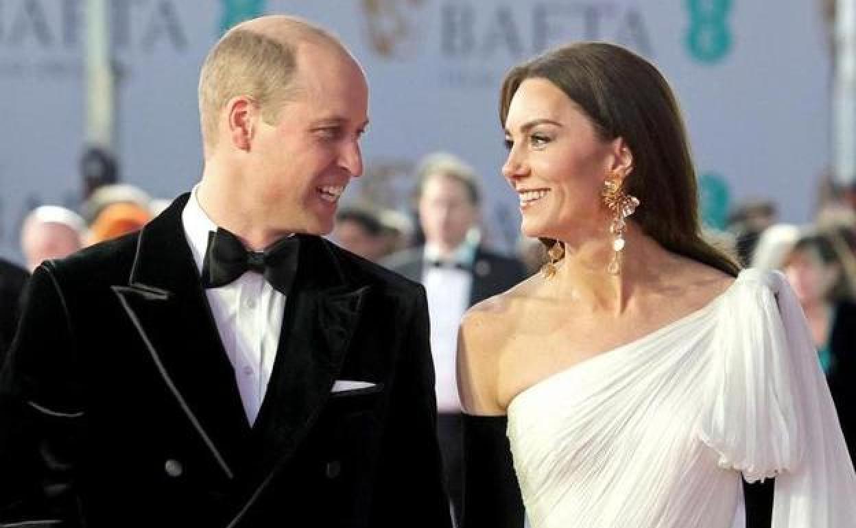 El príncipe Guillermo y Kate Middleton.