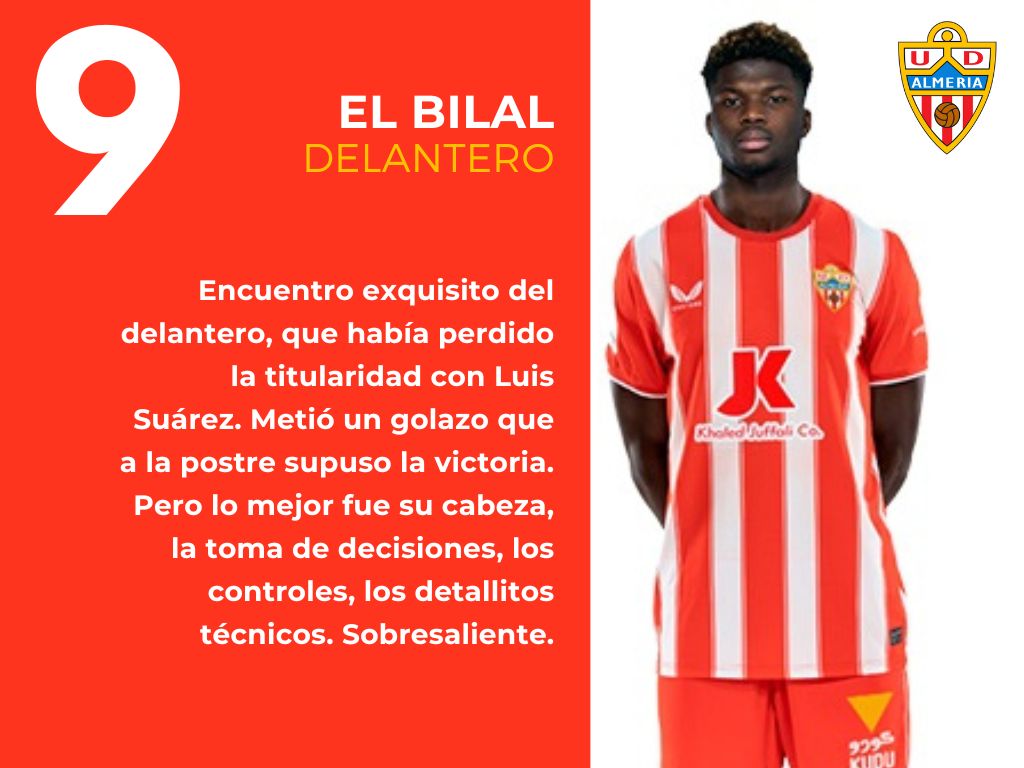 Las notas del UD Almería 1 - 0 FC Barcelona