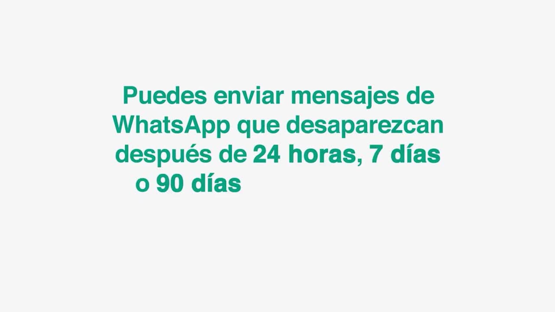 WhatsApp lanza definitivamente la función 'Conservar en el chat'