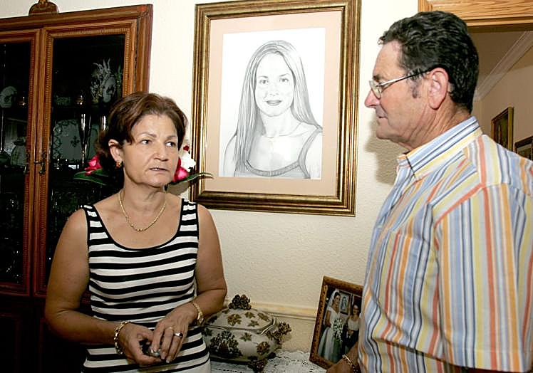 Los padres de María Teresa, en una imagen de archivo.