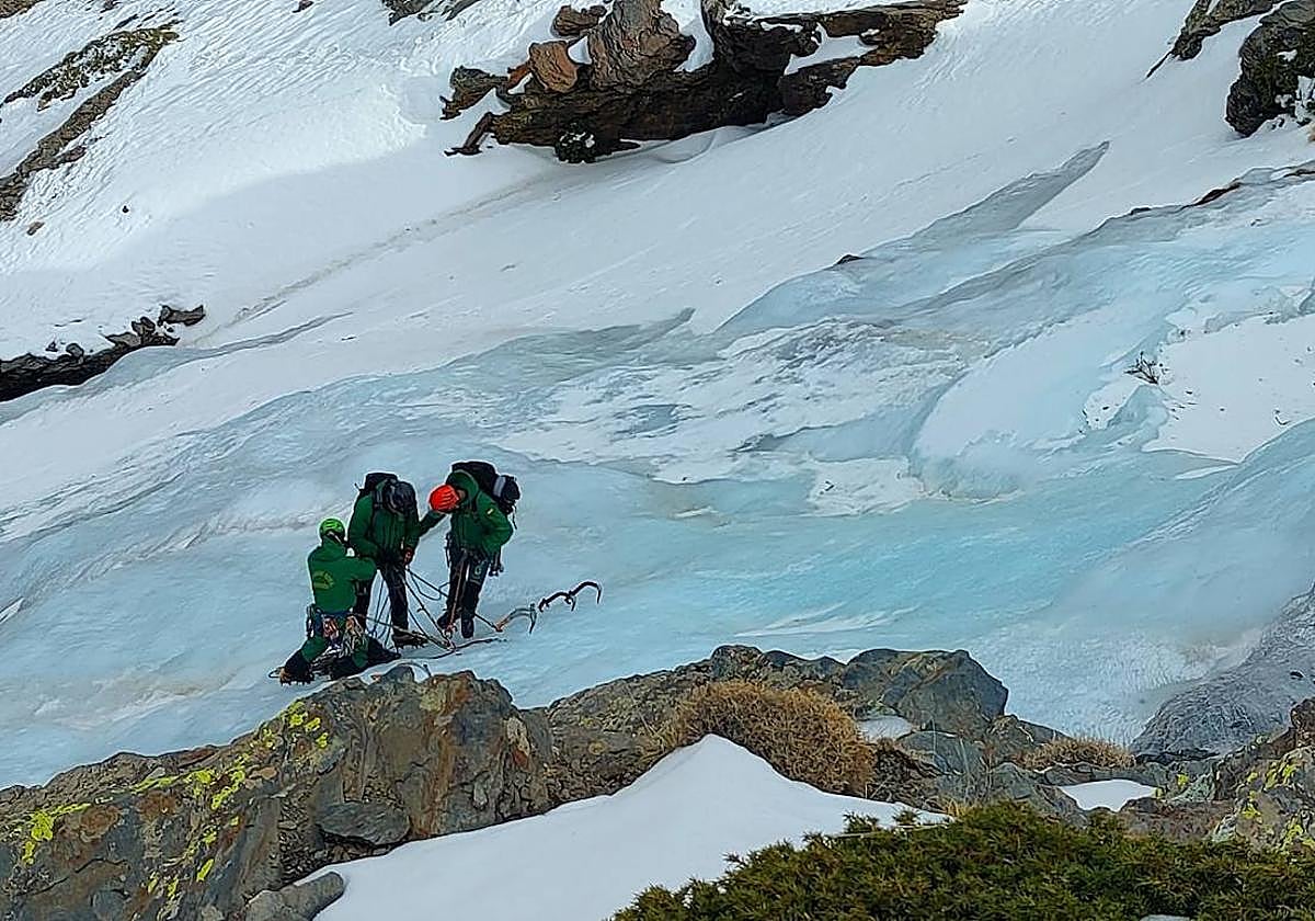 Imagen de archivo de un rescate del Greim de Granada.