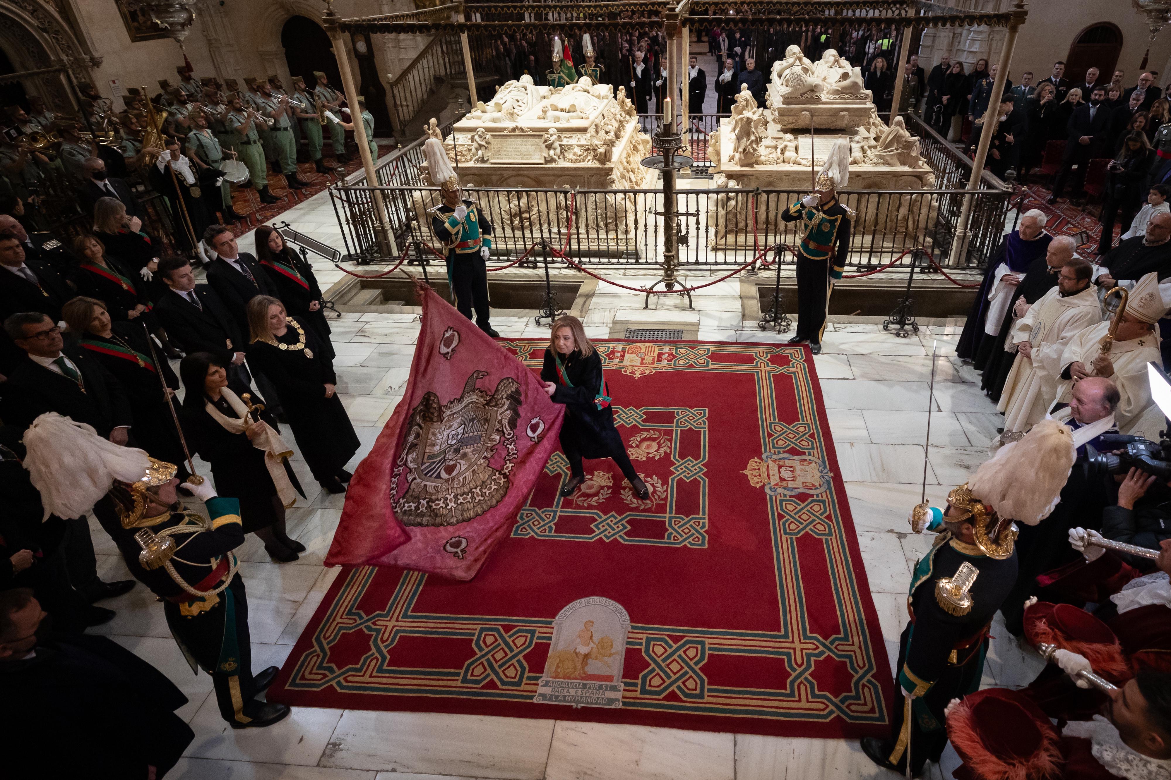 El día de la Toma de Granada, en imágenes